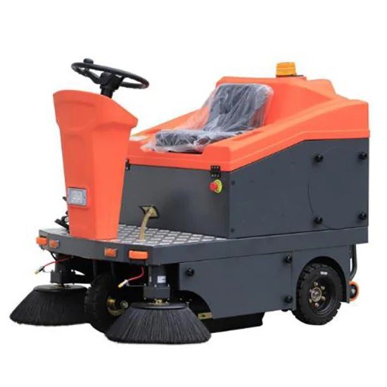 Ride on Warehouse Floor Sweeper Electric Road Sweeper